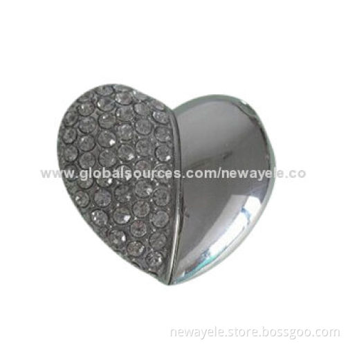 Heart shape jewelry USB Flash Drive